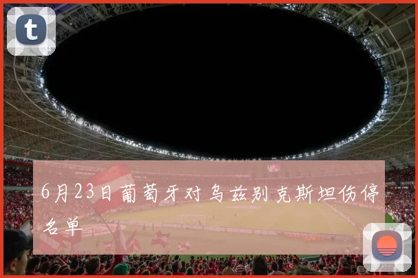 6月23日葡萄牙对乌兹别克斯坦伤停名单